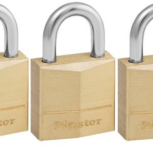 Masterlock Riippulukko Messinki 20 Mm 4 Kpl