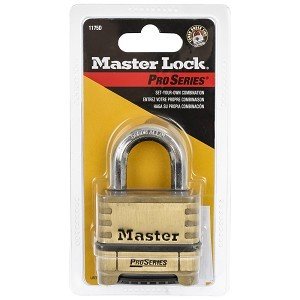 Masterlock Riippulukko Numero Messinki 57 Mm