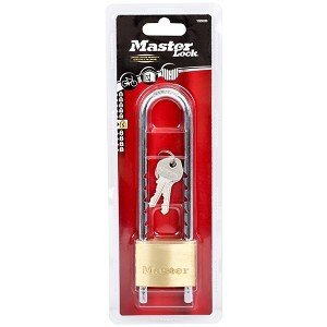 Masterlock Riippulukko Pitkä Messinki 50 Mm 70-155 Mm