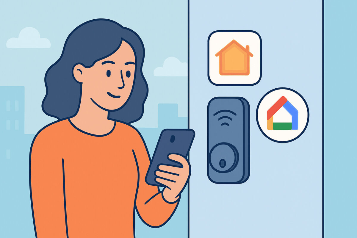 Älylukon yhteensopivuus Apple HomeKit ja Google Home