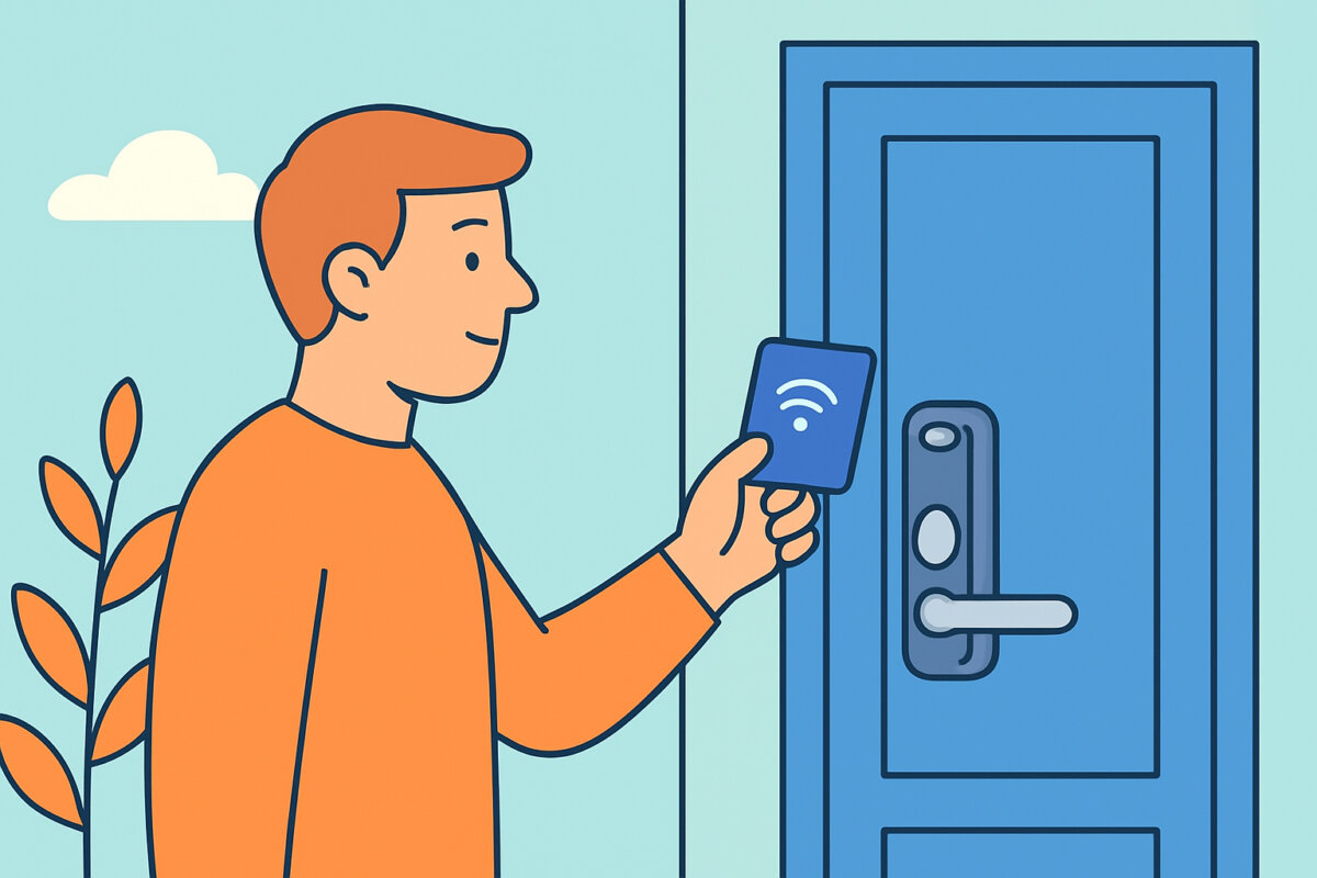 Kortilla ohjattava lukko – RFID-tekniikka kotioveen